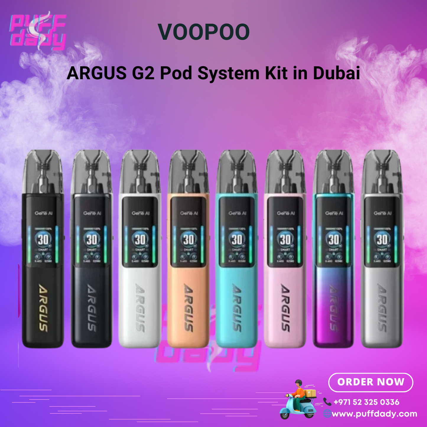 VOOPOO ARGUS G2 Pod System Kit in Dubai - Puff Dady VAPE SHOP