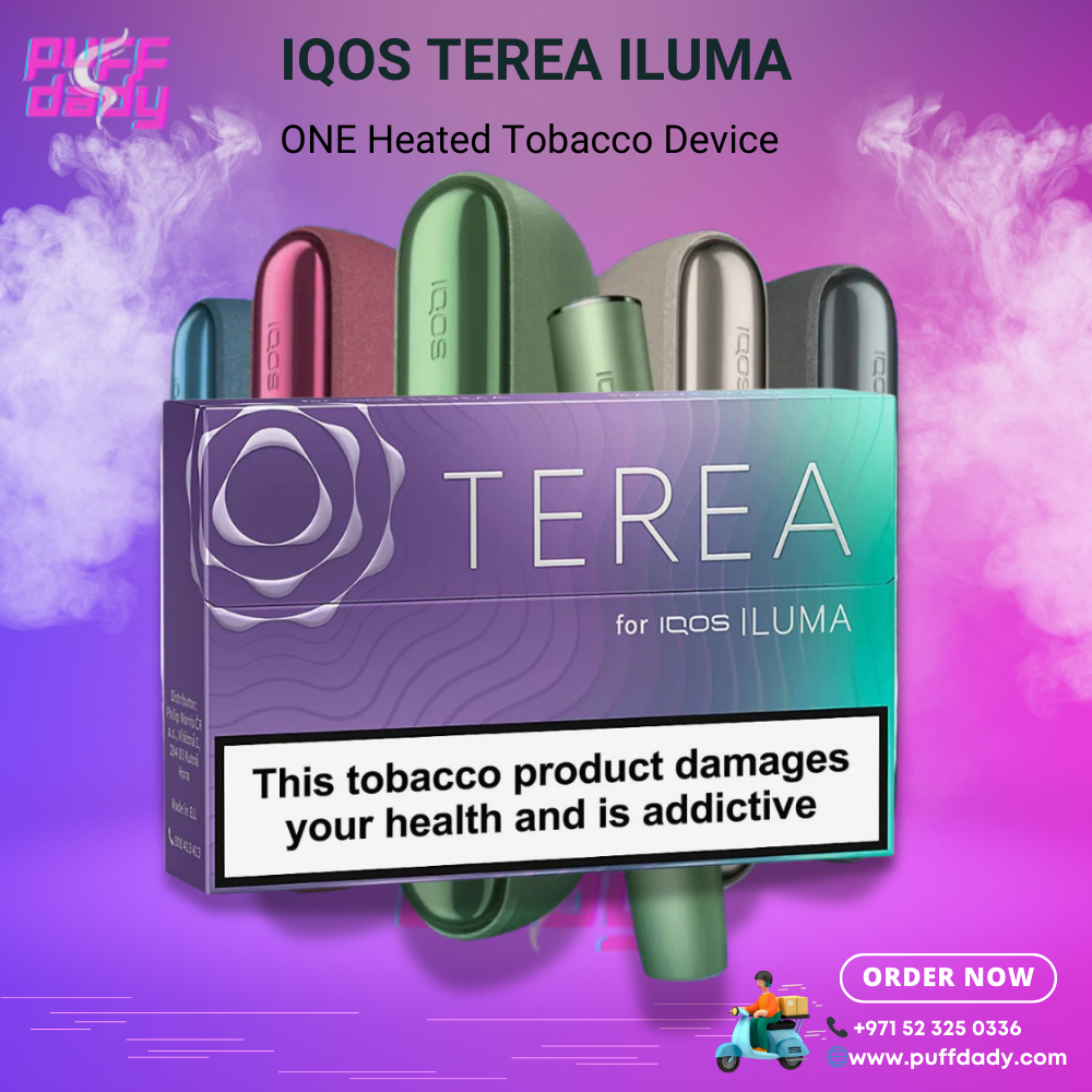 IQOS Terea ILUMA sticks Dubai - Puff Dady VAPE SHOP