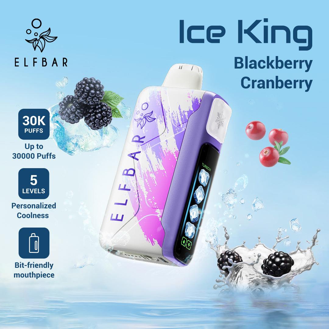 ELFBAR Ice King 30000 Puffs – Adjustable Coolness Disposable Vape in Dubai & UAE