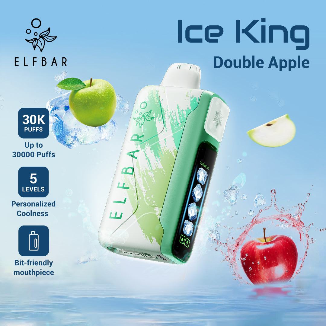 ELFBAR Ice King 30000 Puffs – Adjustable Coolness Disposable Vape in Dubai & UAE