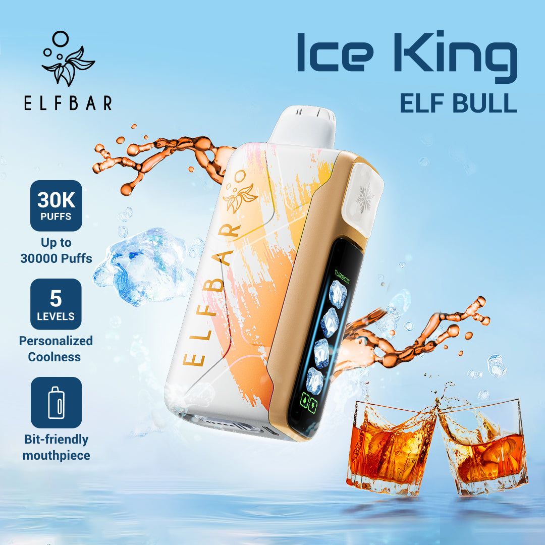 ELFBAR Ice King 30000 Puffs – Adjustable Coolness Disposable Vape in Dubai & UAE