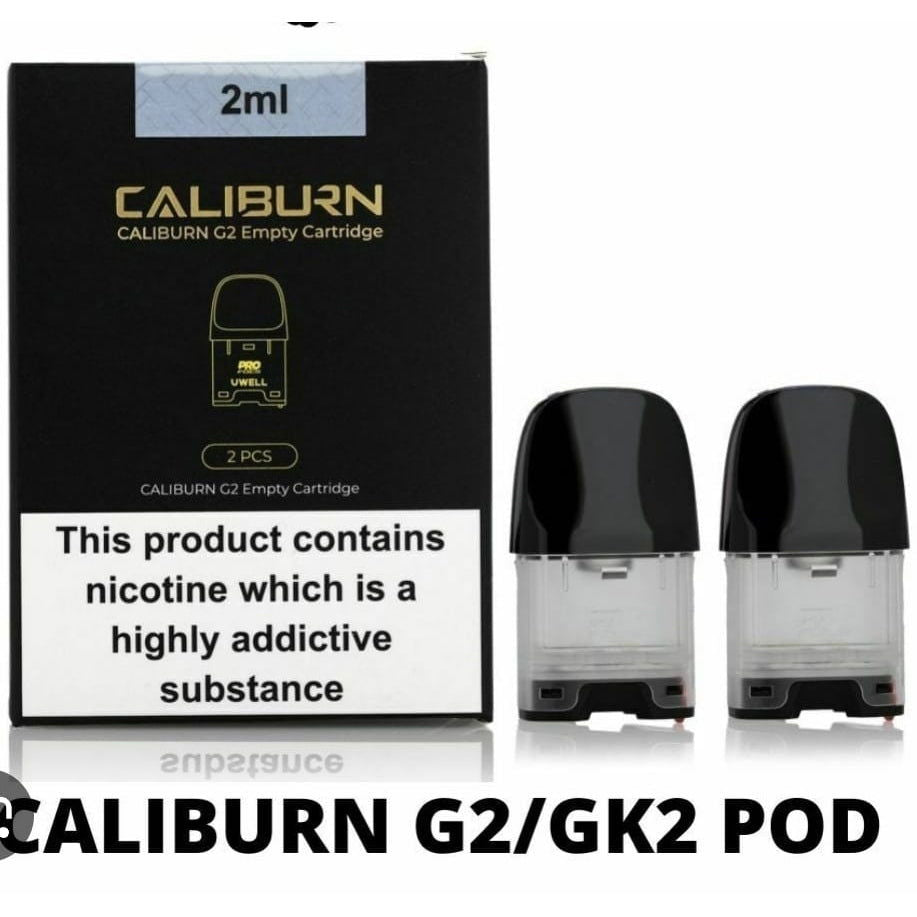 UWELL CALIBURN G2/ Gk2 / Gk2 VISION EMPTY PODS -2PCS - Puff Dady VAPE SHOP - Empty Replacement pods - UWELL CALIBURN G2/ Gk2 / Gk2 VISION EMPTY PODS -2PCS - Puff Dady VAPE SHOP - - UWELL CALIBURN G2/ Gk2 / Gk2 VISION EMPTY PODS -2PCS - - #tag1# - #tag2#