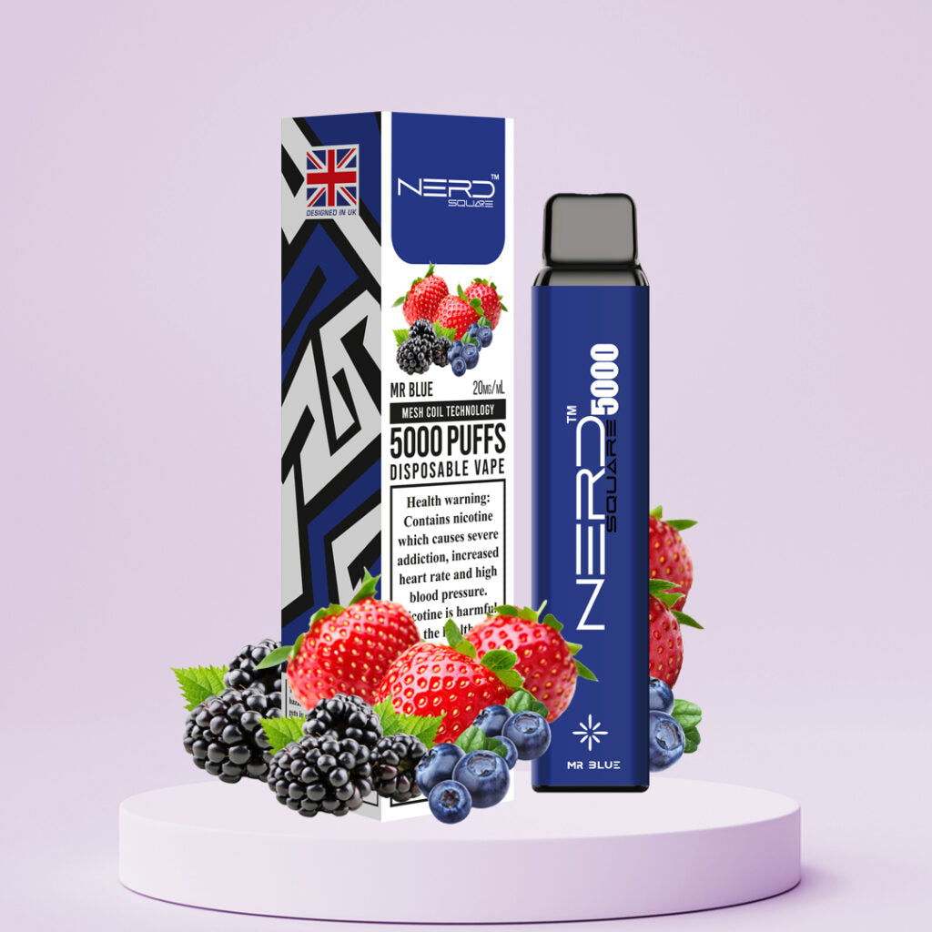 Nerd Square 5000 Puffs - Disposable Vape with Long-lasting Capacity Puff Dady VAPE SHOP Nerd Square 5000 Puffs - Disposable Vape with Long-lasting Capacity Puff Dady VAPE SHOP