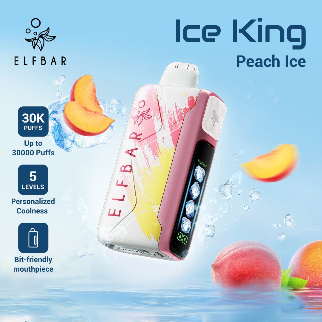 ELFBAR Ice King 30000 Puffs – Adjustable Coolness Disposable Vape in Dubai & UAE