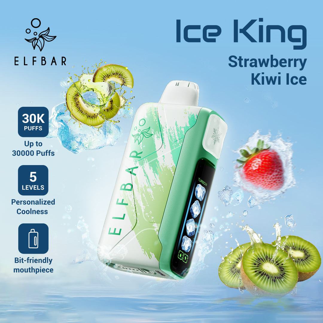 ELFBAR Ice King 30000 Puffs – Adjustable Coolness Disposable Vape in Dubai & UAE