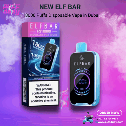 Elf Bar 18000 Puffs Disposable Vape in Dubai - Puff Dady VAPE SHOP