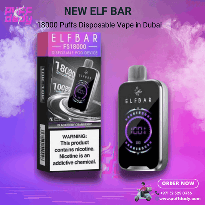 Elf Bar 18000 Puffs Disposable Vape in Dubai - Puff Dady VAPE SHOP