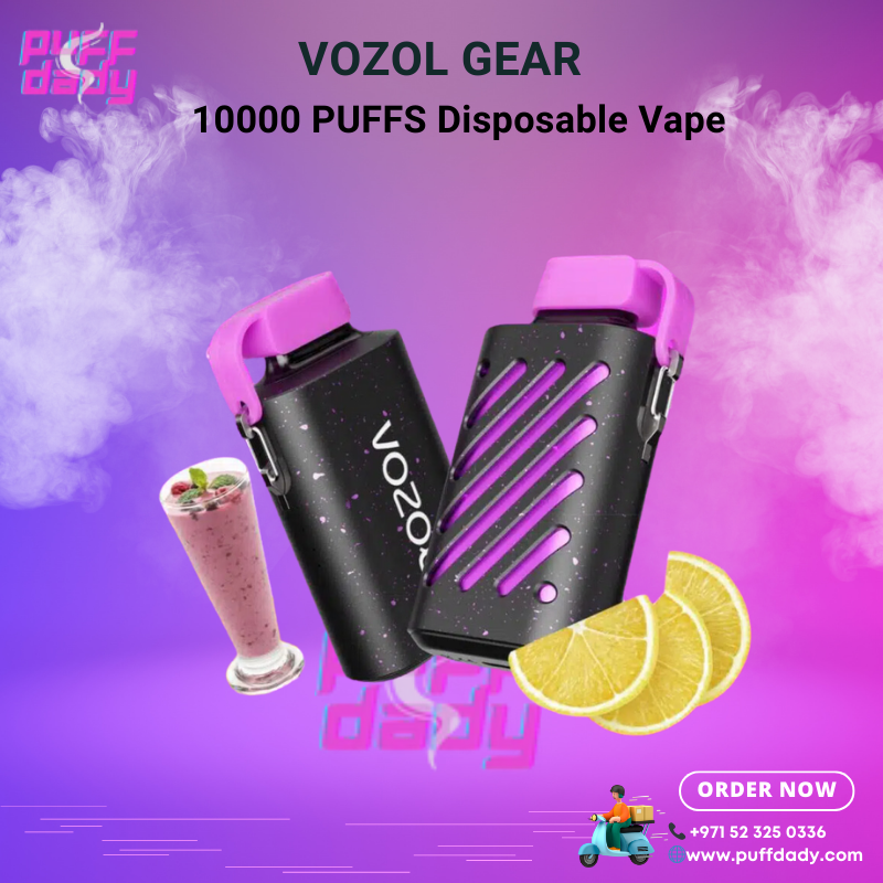 VOZOL GEAR 10000 Puffs Disposable Vape in Dubai | UAE Puff Dady VAPE SHOP VOZOL GEAR 10000 Puffs Disposable Vape in Dubai | UAE Puff Dady VAPE SHOP