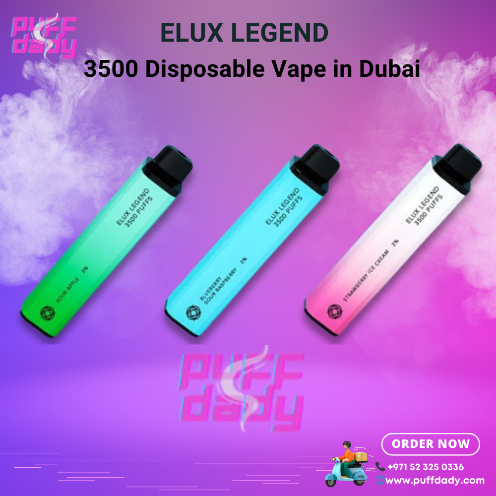 ELUX Legend 3500 Disposable Vape in Dubai