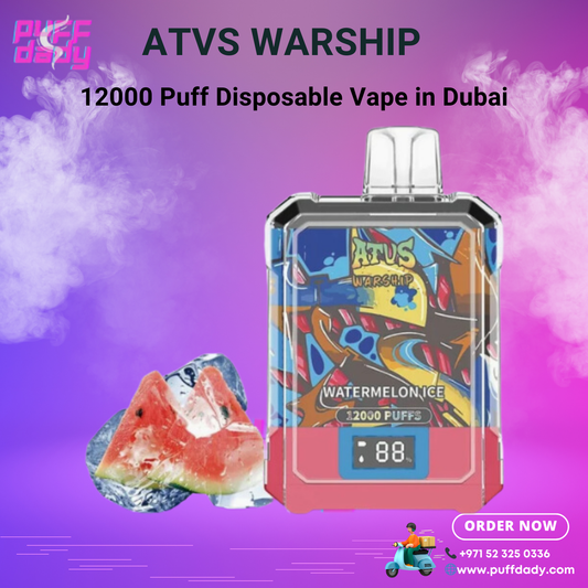 ATVS Warship 12000 disposable vape