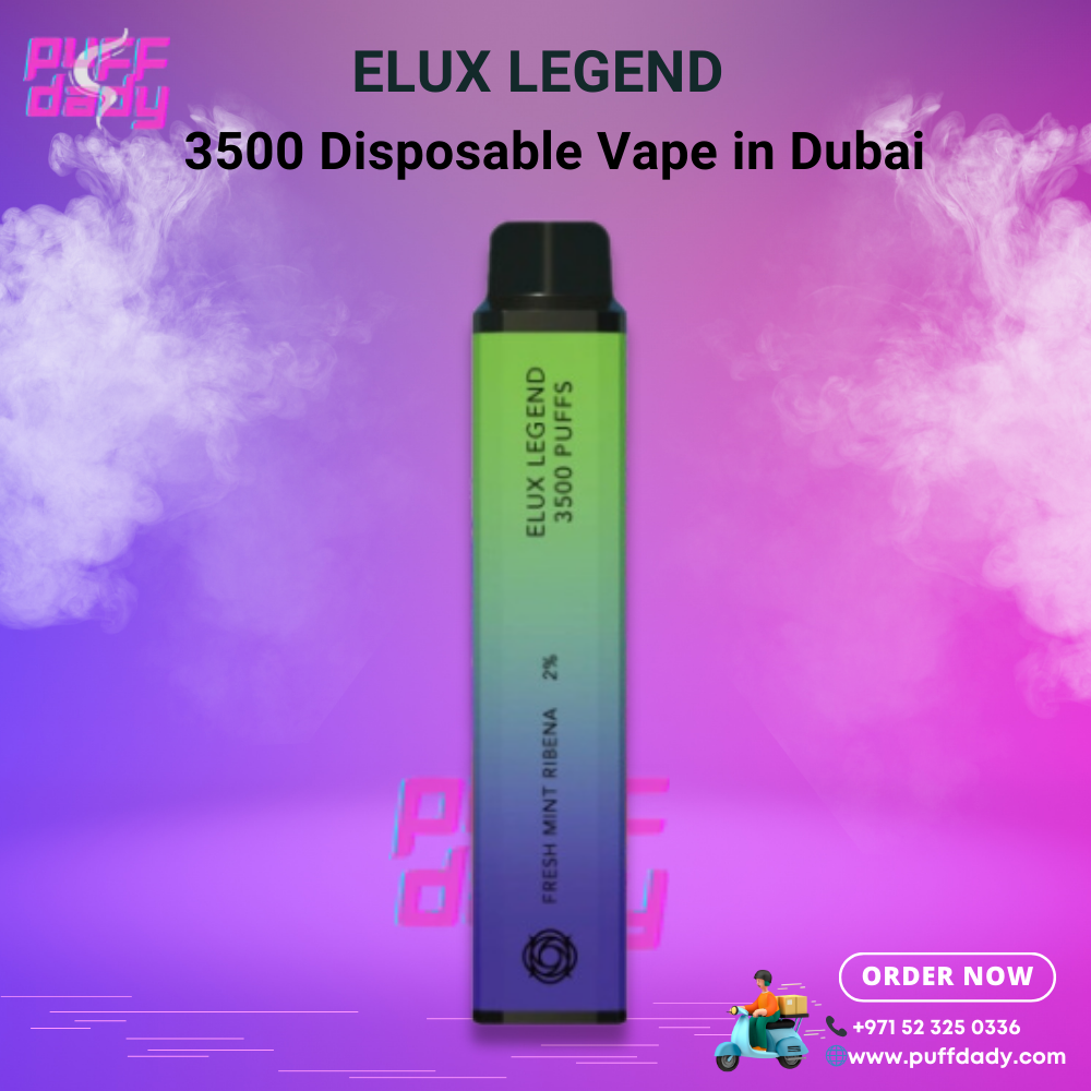 ELUX Legend 3500 Disposable Vape in Dubai