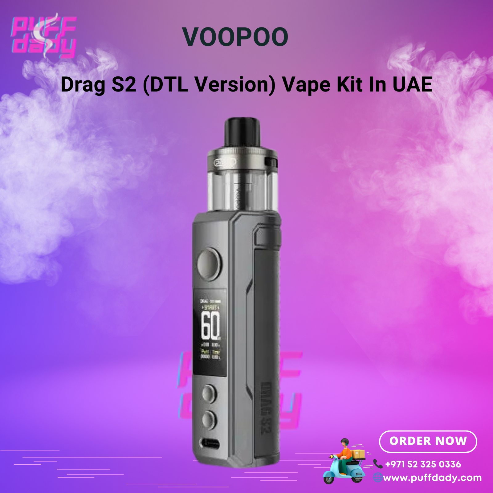 VOOPOO Drag S2 DTL Dubai | Best 60W Vape UAE | Puff Dady Store Puff Dady VAPE SHOP VOOPOO Drag S2 DTL Dubai | Best 60W Vape UAE | Puff Dady Store Puff Dady VAPE SHOP