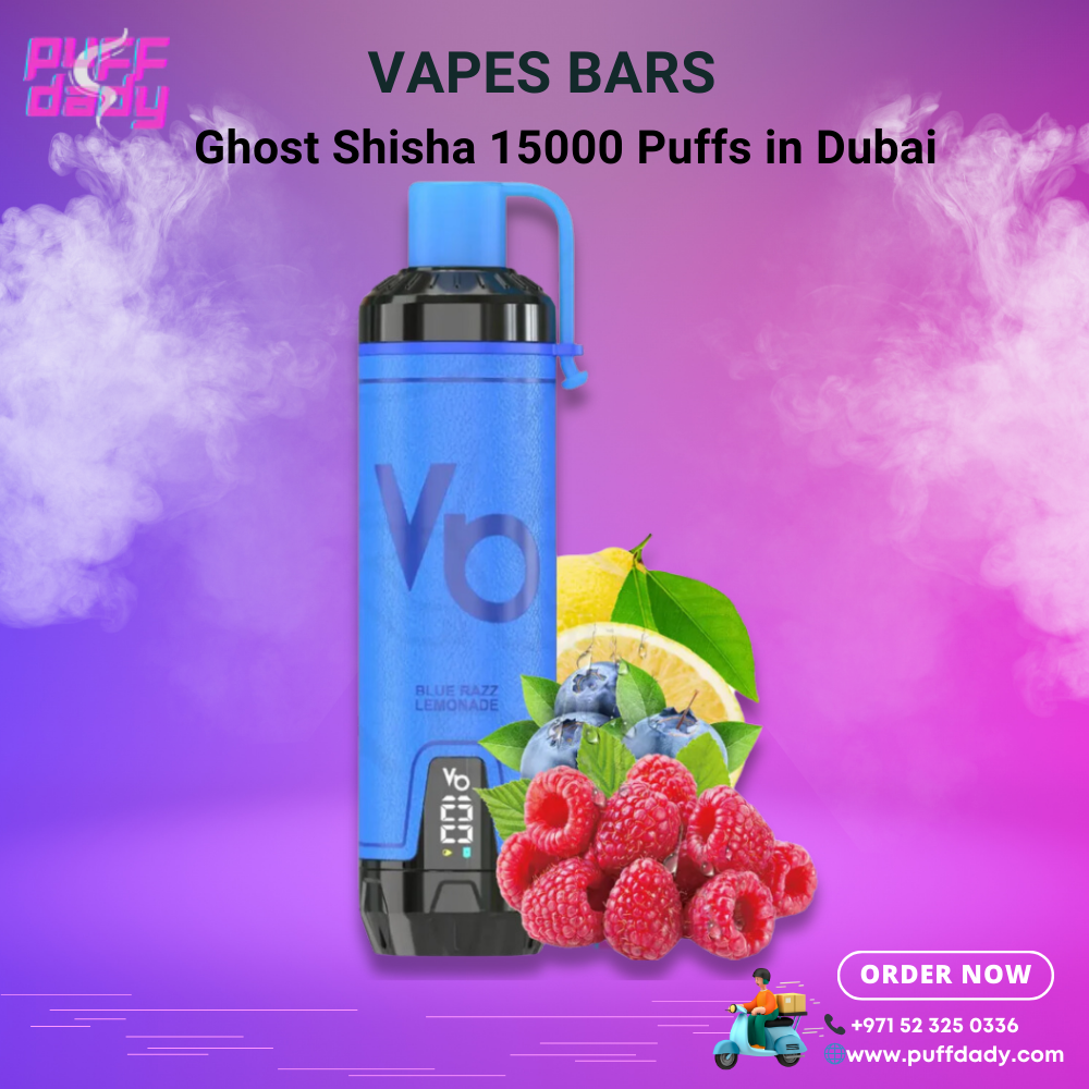 VAPES BARS Ghost Shisha 15000 Puffs Vape in Dubai | UAE Puff Dady VAPE SHOP VAPES BARS Ghost Shisha 15000 Puffs Vape in Dubai | UAE Puff Dady VAPE SHOP