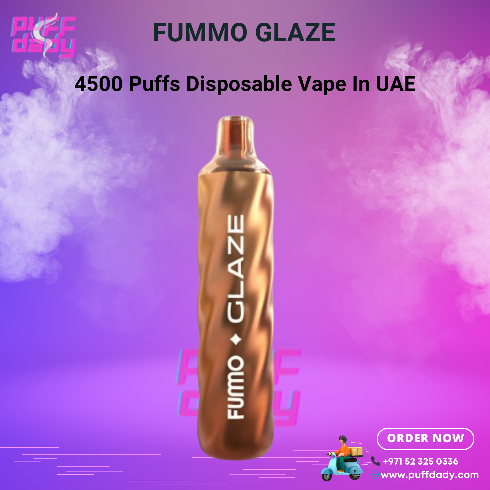 FUMMO Glaze Disposable Vape