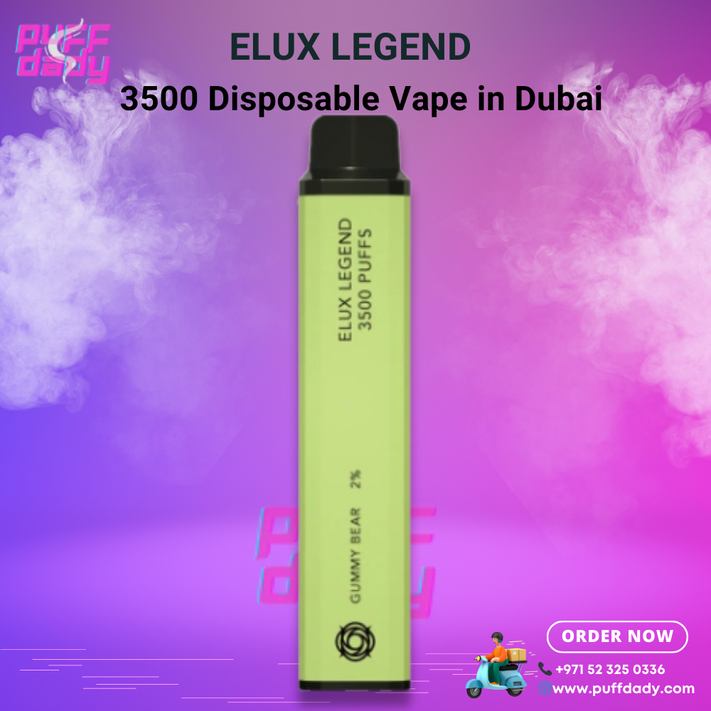 ELUX Legend 3500 Disposable Vape in Dubai