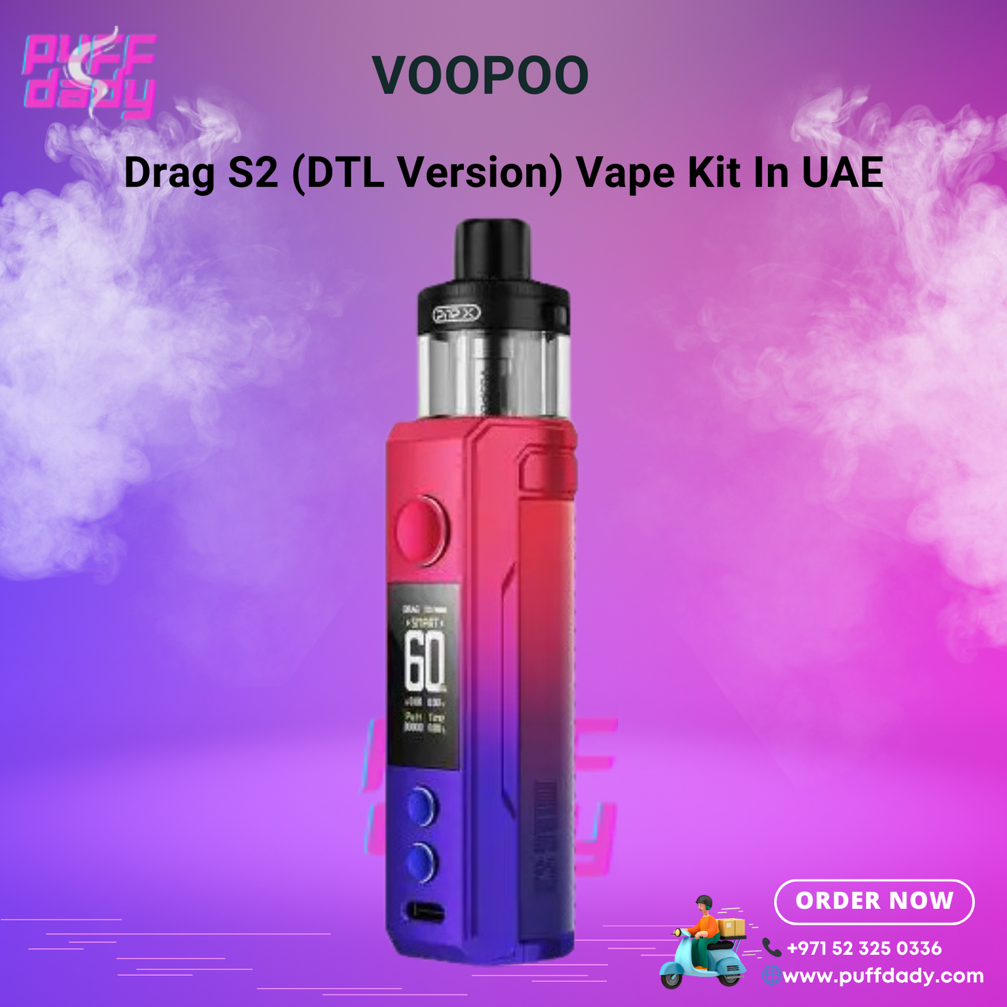 VOOPOO Drag S2 DTL Dubai | Best 60W Vape UAE | Puff Dady Store Puff Dady VAPE SHOP VOOPOO Drag S2 DTL Dubai | Best 60W Vape UAE | Puff Dady Store Puff Dady VAPE SHOP