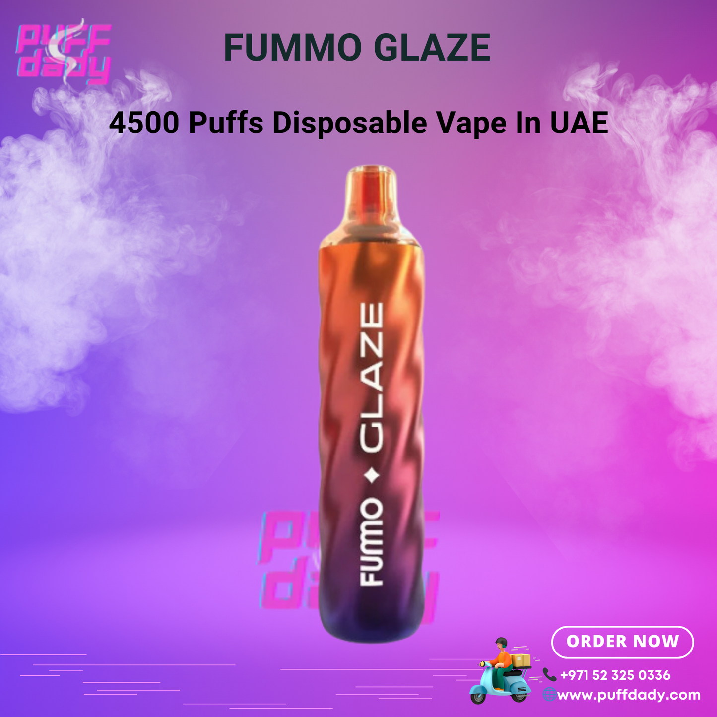 FUMMO Glaze Disposable Vape