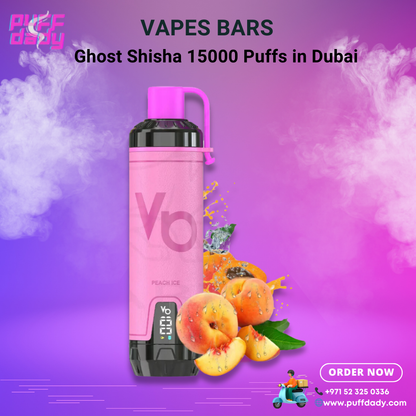 VAPES BARS Ghost Shisha 15000 puffs