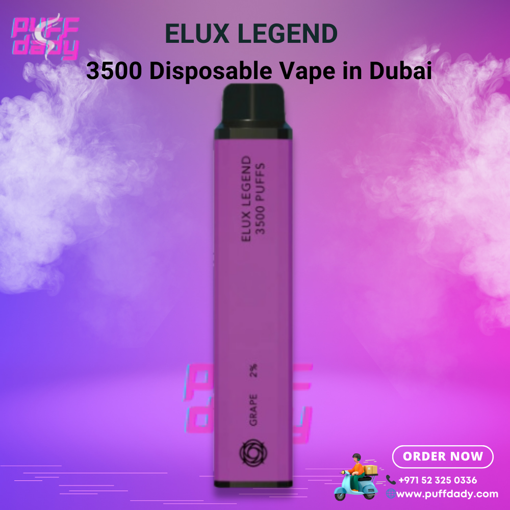 ELUX Legend 3500 Disposable Vape in Dubai