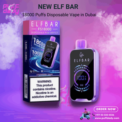 Elf Bar 18000 Puffs Disposable Vape in Dubai - Puff Dady VAPE SHOP