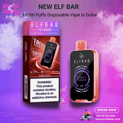 Elf Bar 18000 Puffs Disposable Vape in Dubai - Puff Dady VAPE SHOP
