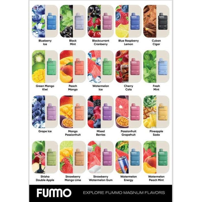 Fummo Magnum 8000 puffs Disposable Vape - Puff Dady VAPE SHOP -  - Fummo Magnum 8000 puffs Disposable Vape - Puff Dady VAPE SHOP -  - Fummo Magnum 8000 puffs RECHARGEABLE DISPOSABLE - - #tag1# - #tag2# 