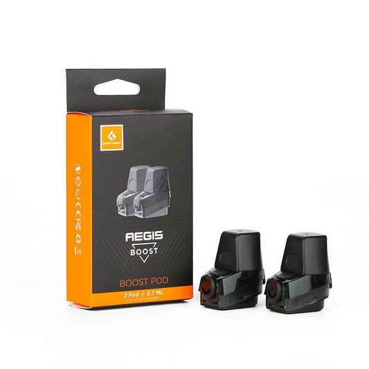 GEEKVAPE AEGIS BOOST REPLACEMENT PODS 2PCS - Puff Dady VAPE SHOP - ACCESSORIES - geekvape aegis boost replacement pods 