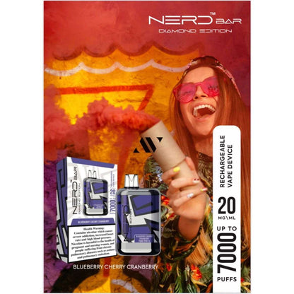 NERD Bar 7000 Puffs Diamond Edition Disposable Vape (2% Nicotine) - Puff Dady VAPE SHOP -  - NERD Bar 7000 Puffs Diamond Edition Disposable Vape (2% Nicotine) - Puff Dady VAPE SHOP -  - NERD Bar 7000 Puffs Diamond Edition Disposable Vape 2% Nicotine - - #tag1# - #tag2# 