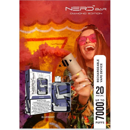NERD Bar 7000 Puffs Diamond Edition Disposable Vape (2% Nicotine) - Puff Dady VAPE SHOP -  - NERD Bar 7000 Puffs Diamond Edition Disposable Vape (2% Nicotine) - Puff Dady VAPE SHOP -  - NERD Bar 7000 Puffs Diamond Edition Disposable Vape 2% Nicotine - - #tag1# - #tag2# 