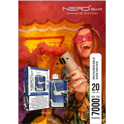 NERD Bar 7000 Puffs Diamond Edition Disposable Vape (2% Nicotine) - Puff Dady VAPE SHOP -  - NERD Bar 7000 Puffs Diamond Edition Disposable Vape (2% Nicotine) - Puff Dady VAPE SHOP -  - NERD Bar 7000 Puffs Diamond Edition Disposable Vape 2% Nicotine - - #tag1# - #tag2# 