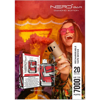 NERD Bar 7000 Puffs Diamond Edition Disposable Vape (2% Nicotine) - Puff Dady VAPE SHOP -  - NERD Bar 7000 Puffs Diamond Edition Disposable Vape (2% Nicotine) - Puff Dady VAPE SHOP -  - NERD Bar 7000 Puffs Diamond Edition Disposable Vape 2% Nicotine - - #tag1# - #tag2# 
