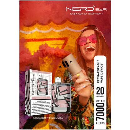 NERD Bar 7000 Puffs Diamond Edition Disposable Vape (2% Nicotine) - Puff Dady VAPE SHOP -  - NERD Bar 7000 Puffs Diamond Edition Disposable Vape (2% Nicotine) - Puff Dady VAPE SHOP -  - NERD Bar 7000 Puffs Diamond Edition Disposable Vape 2% Nicotine - - #tag1# - #tag2# 