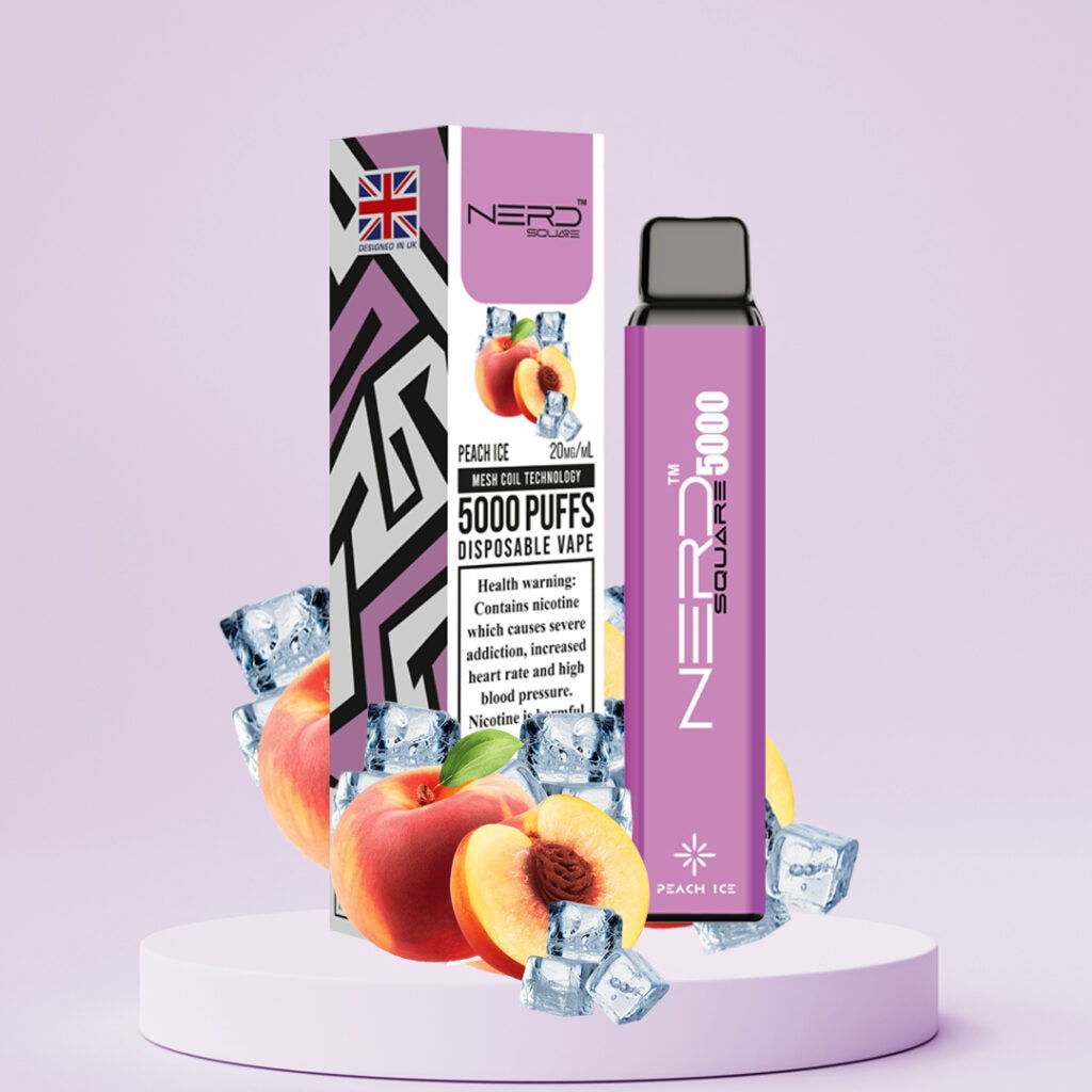 Nerd Square 5000 Puffs - Disposable Vape with Long-lasting Capacity Puff Dady VAPE SHOP Nerd Square 5000 Puffs - Disposable Vape with Long-lasting Capacity Puff Dady VAPE SHOP