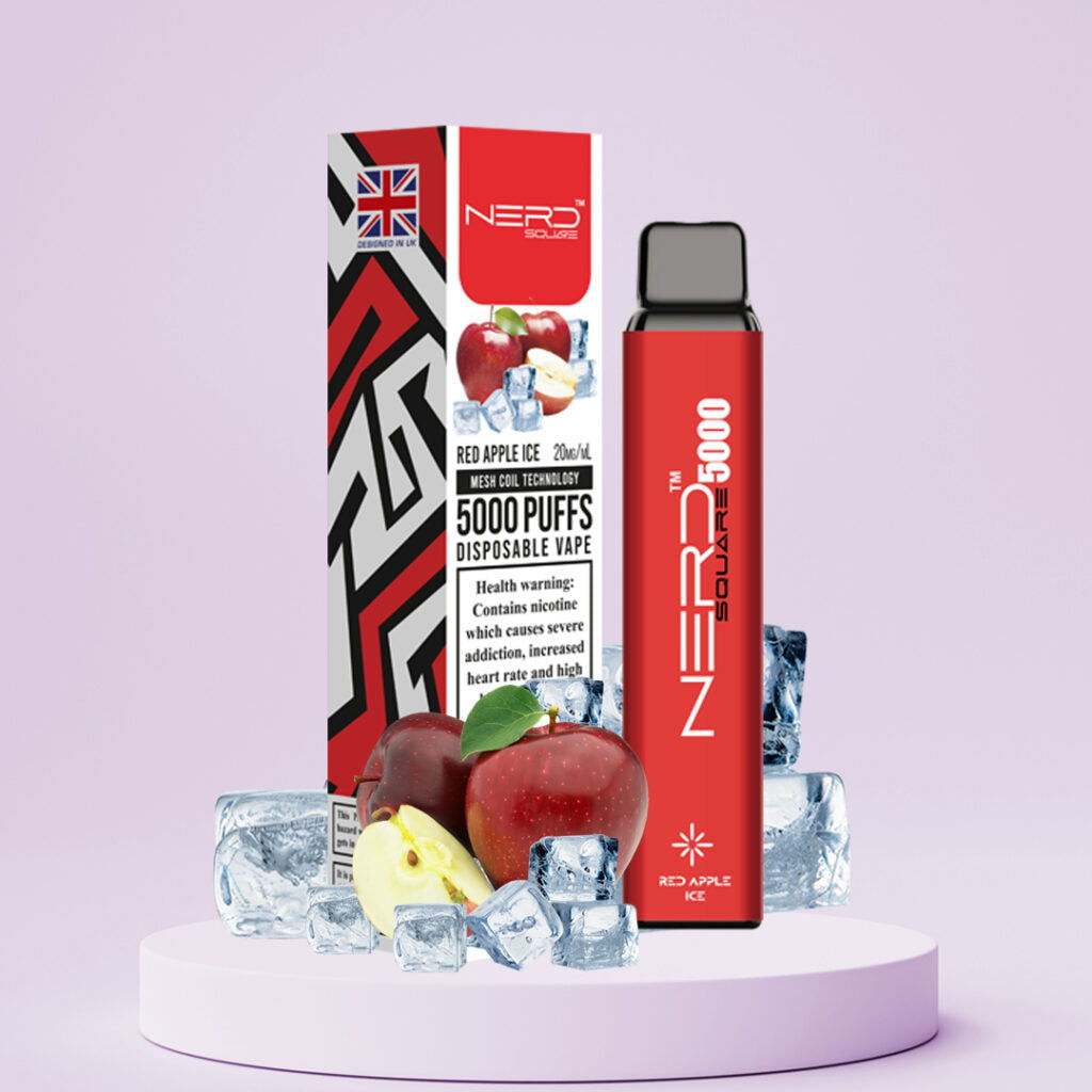 Nerd Square 5000 Puffs - Disposable Vape with Long-lasting Capacity Puff Dady VAPE SHOP Nerd Square 5000 Puffs - Disposable Vape with Long-lasting Capacity Puff Dady VAPE SHOP