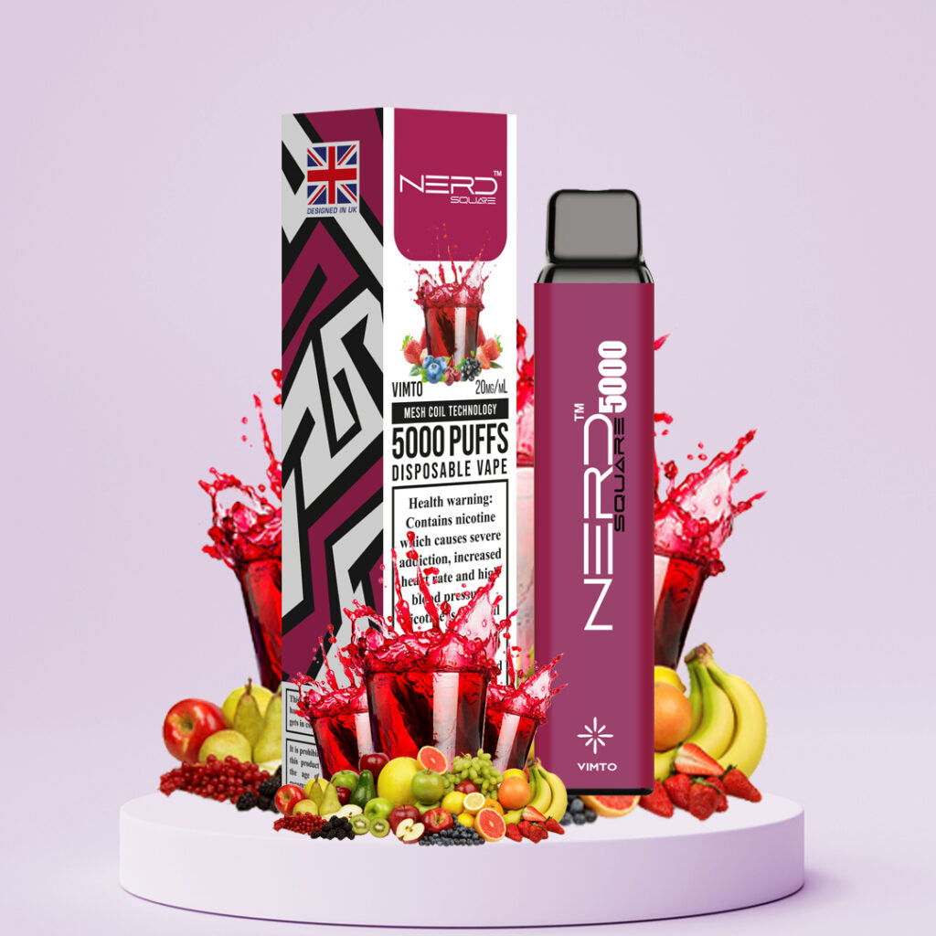 Nerd Square 5000 Puffs Disposable Vape - Puff Dady VAPE SHOP -  - Nerd Square 5000 Puffs Disposable Vape - Puff Dady VAPE SHOP -  - Nerd Square 5000 Puffs Disposable Vape - - #tag1# - #tag2# 