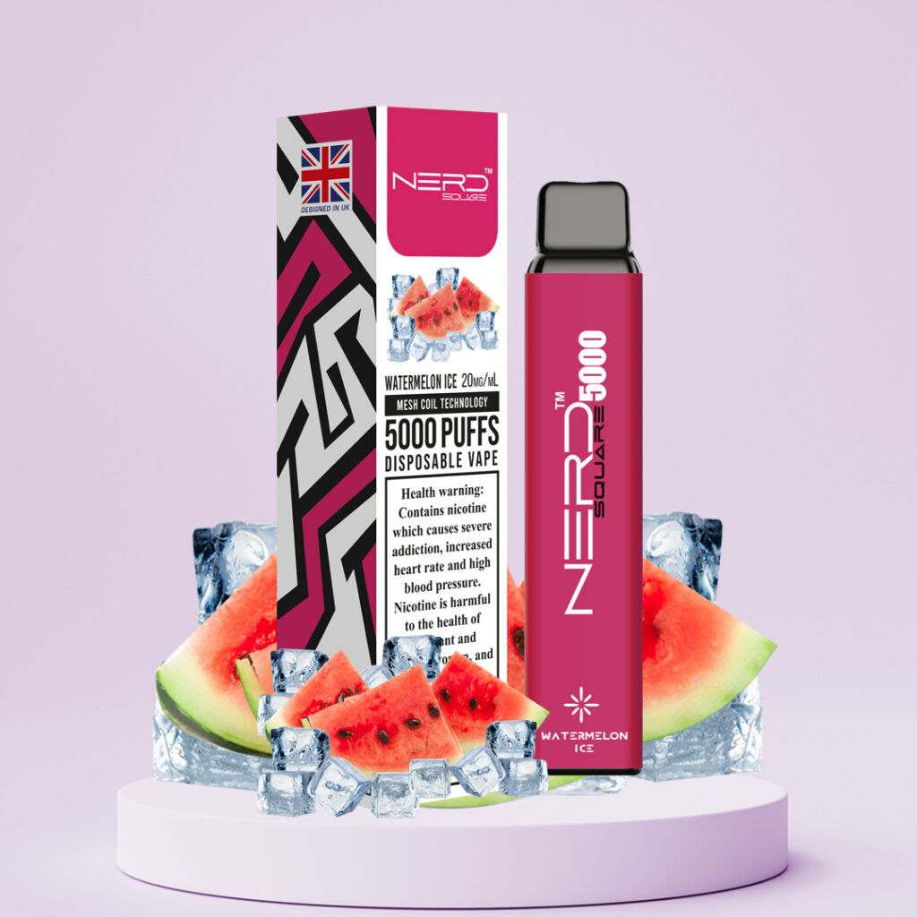 Nerd Square 5000 Puffs - Disposable Vape with Long-lasting Capacity Puff Dady VAPE SHOP Nerd Square 5000 Puffs - Disposable Vape with Long-lasting Capacity Puff Dady VAPE SHOP