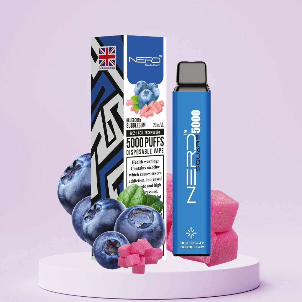 Nerd Square 5000 Puffs - Disposable Vape with Long-lasting Capacity Puff Dady VAPE SHOP Nerd Square 5000 Puffs - Disposable Vape with Long-lasting Capacity Puff Dady VAPE SHOP