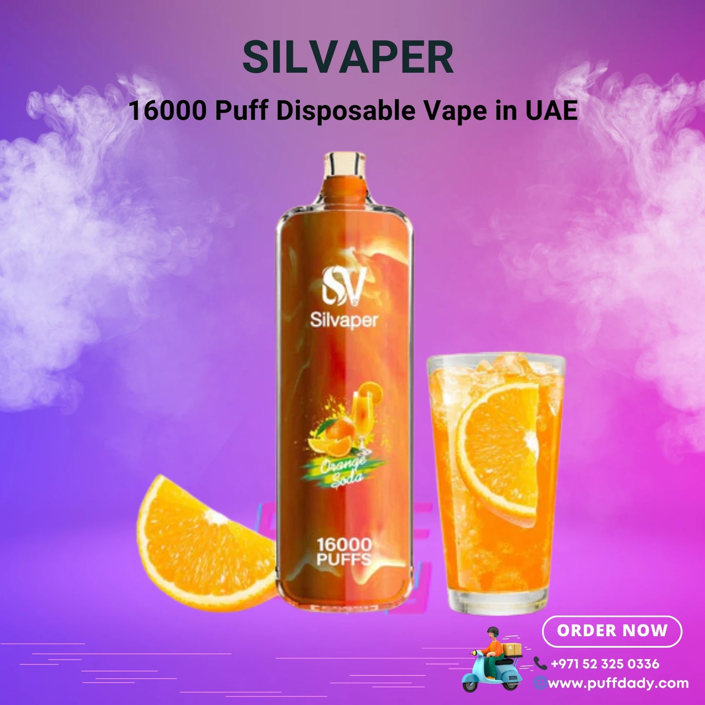 Silvaper 16000 Puffs Disposable Vape