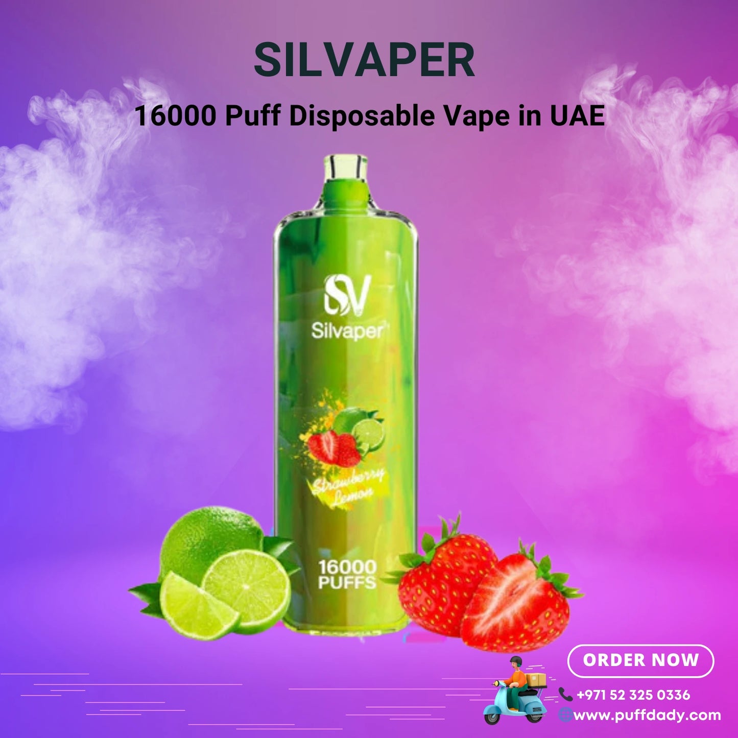 Silvaper 16000 Puffs Disposable Vape