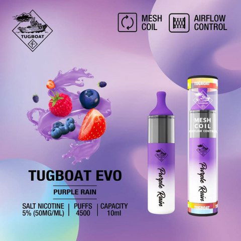 Tugboat Evo Disposable Pod 4500 Puffs (5% Nicotine) - Puff Dady VAPE SHOP -  - Tugboat Evo Disposable Pod 4500 Puffs (5% Nicotine) - Puff Dady VAPE SHOP -  - Tugboat Evo Disposable Pod 4500 Puffs 5% Nicotine - - #tag1# - #tag2# 