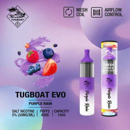 Tugboat Evo Disposable Pod 4500 Puffs (5% Nicotine) - Puff Dady VAPE SHOP -  - Tugboat Evo Disposable Pod 4500 Puffs (5% Nicotine) - Puff Dady VAPE SHOP -  - Tugboat Evo Disposable Pod 4500 Puffs 5% Nicotine - - #tag1# - #tag2# 