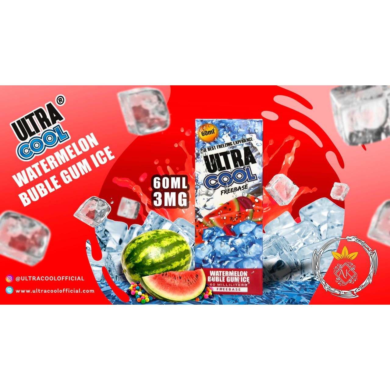 Ultra Cool Freebase - Refreshing 60ML 3MG Vape Juice for a Cool Experience Puff Dady VAPE SHOP Ultra Cool Freebase - Refreshing 60ML 3MG Vape Juice for a Cool Experience Puff Dady VAPE SHOP