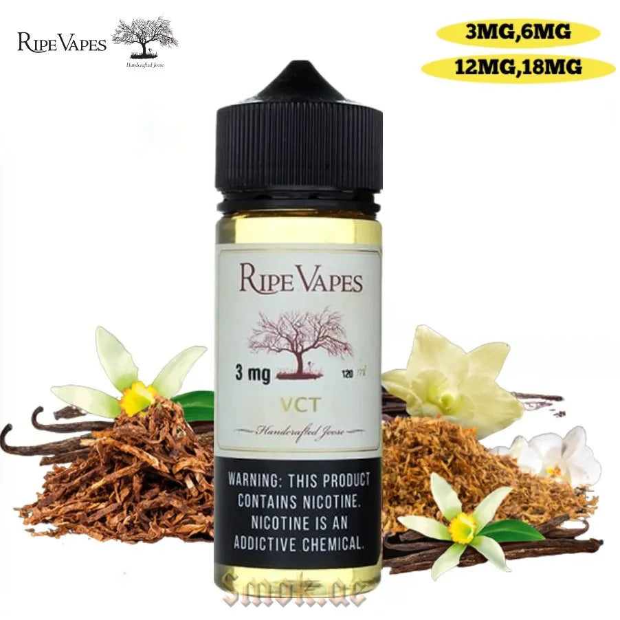 Discover Ripe Vapes VCT E-Liquid in Dubai, UAE | VCT BY RIPE VAPES