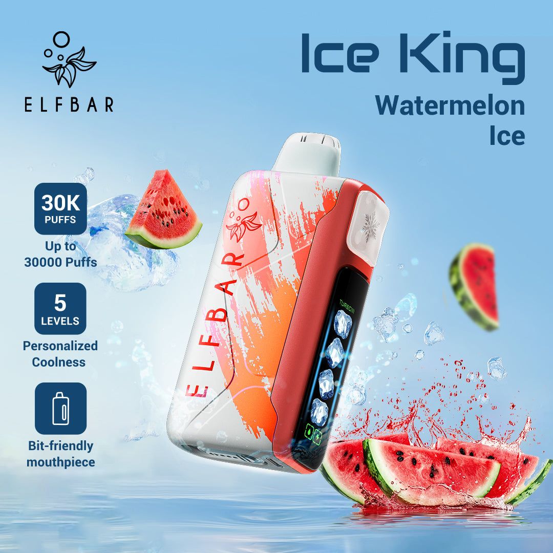 ELFBAR Ice King 30000 Puffs – Adjustable Coolness Disposable Vape in Dubai & UAE