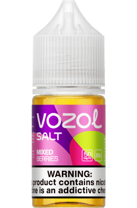 vozol salt nicotine 30ml mixed berries